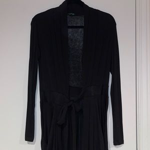 Black cardigan